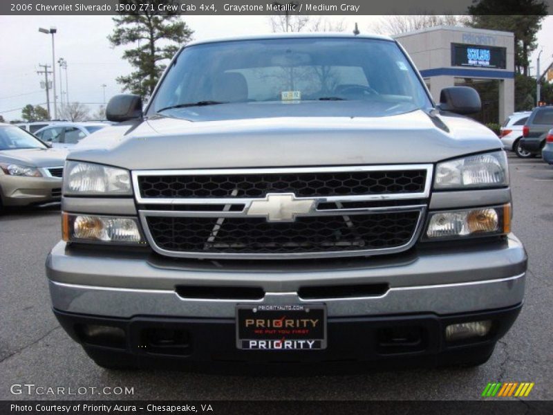 Graystone Metallic / Medium Gray 2006 Chevrolet Silverado 1500 Z71 Crew Cab 4x4