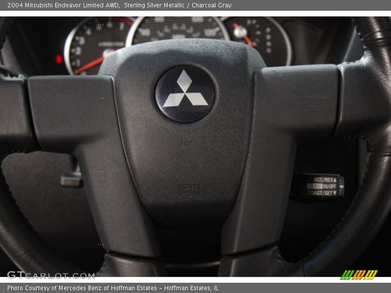 Sterling Silver Metallic / Charcoal Gray 2004 Mitsubishi Endeavor Limited AWD