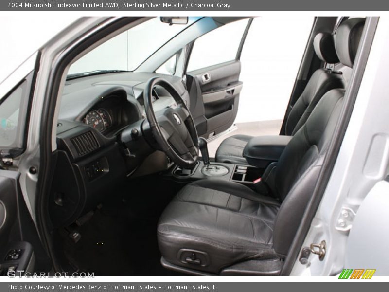  2004 Endeavor Limited AWD Charcoal Gray Interior