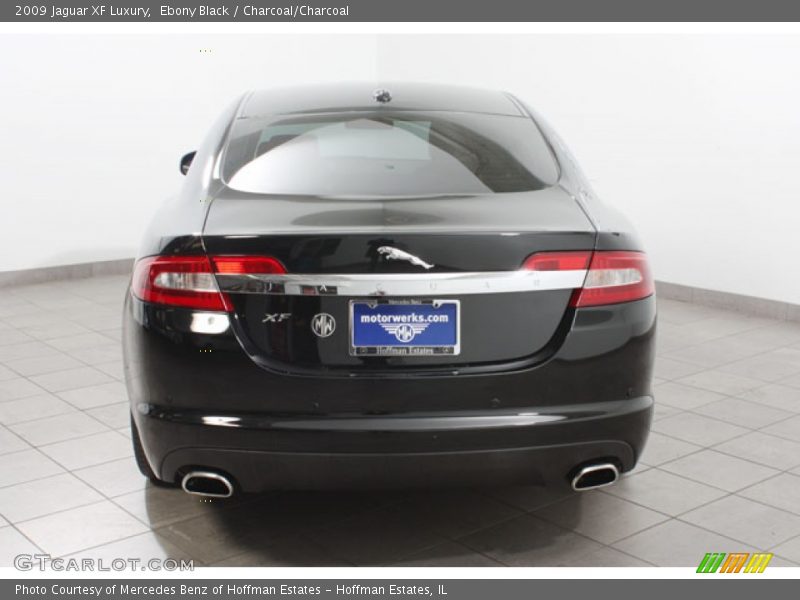 Ebony Black / Charcoal/Charcoal 2009 Jaguar XF Luxury