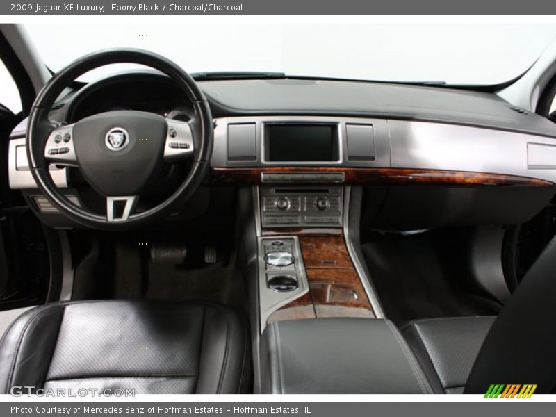 Ebony Black / Charcoal/Charcoal 2009 Jaguar XF Luxury