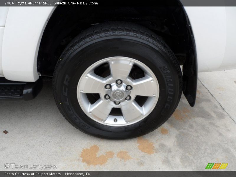 Galactic Gray Mica / Stone 2004 Toyota 4Runner SR5