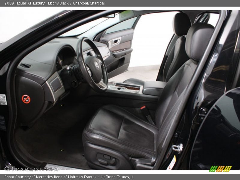 Ebony Black / Charcoal/Charcoal 2009 Jaguar XF Luxury