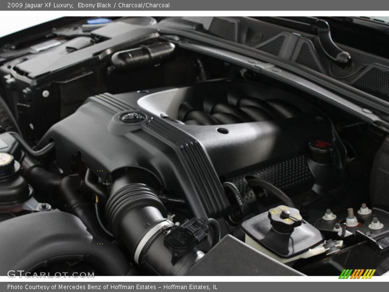 Ebony Black / Charcoal/Charcoal 2009 Jaguar XF Luxury