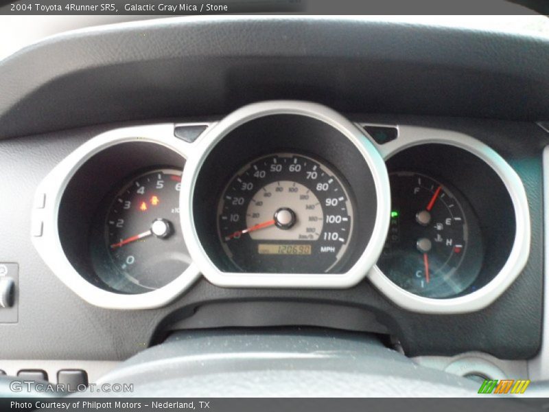 Galactic Gray Mica / Stone 2004 Toyota 4Runner SR5