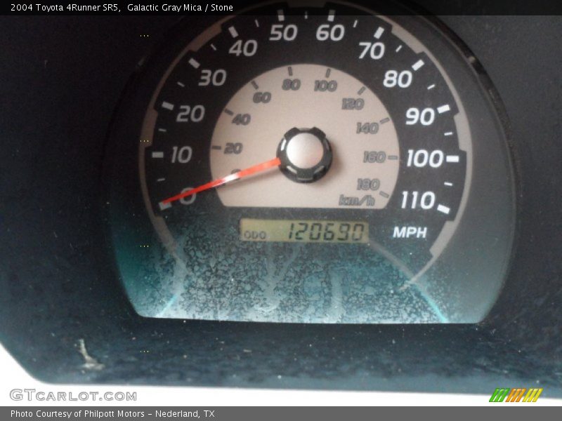 Galactic Gray Mica / Stone 2004 Toyota 4Runner SR5