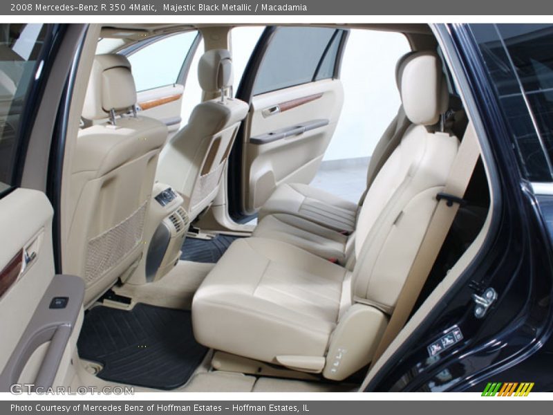 Majestic Black Metallic / Macadamia 2008 Mercedes-Benz R 350 4Matic