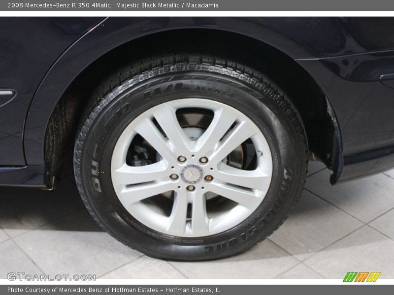 Majestic Black Metallic / Macadamia 2008 Mercedes-Benz R 350 4Matic