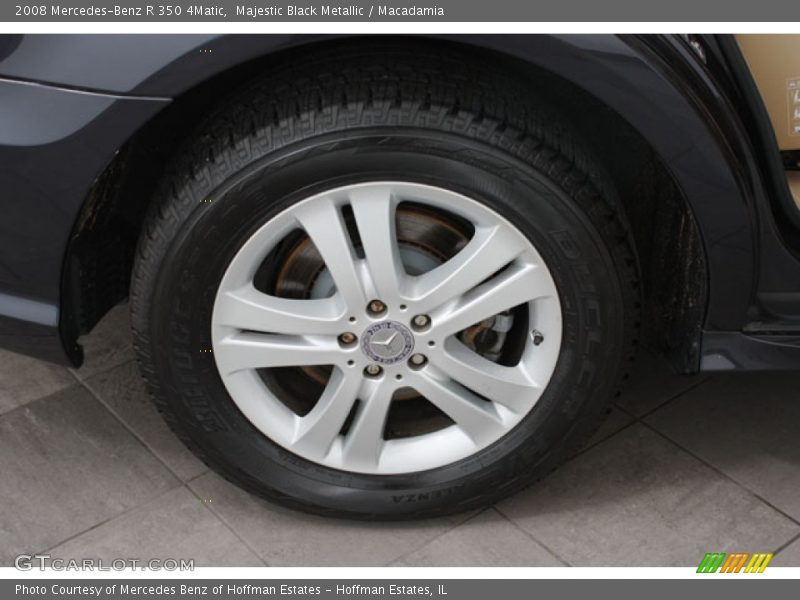 Majestic Black Metallic / Macadamia 2008 Mercedes-Benz R 350 4Matic