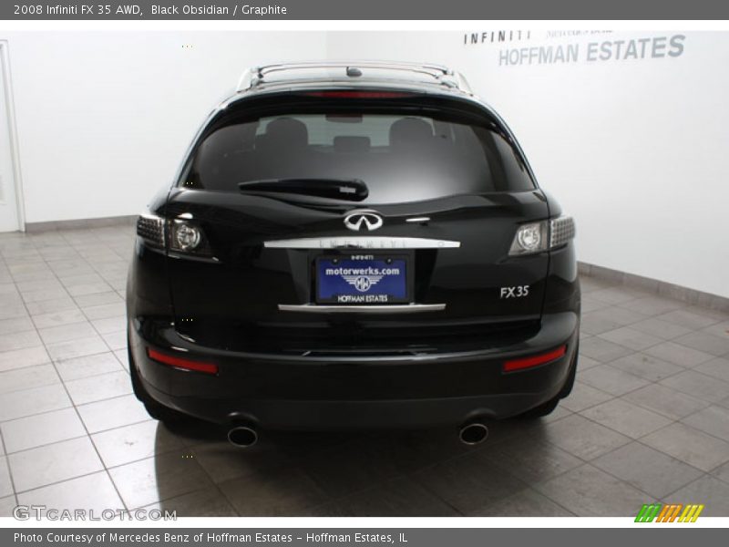 Black Obsidian / Graphite 2008 Infiniti FX 35 AWD