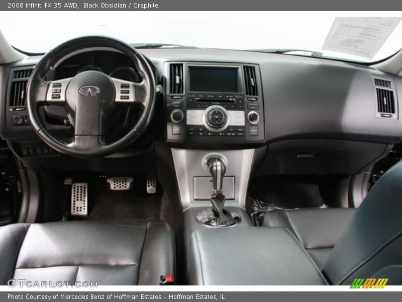 Black Obsidian / Graphite 2008 Infiniti FX 35 AWD