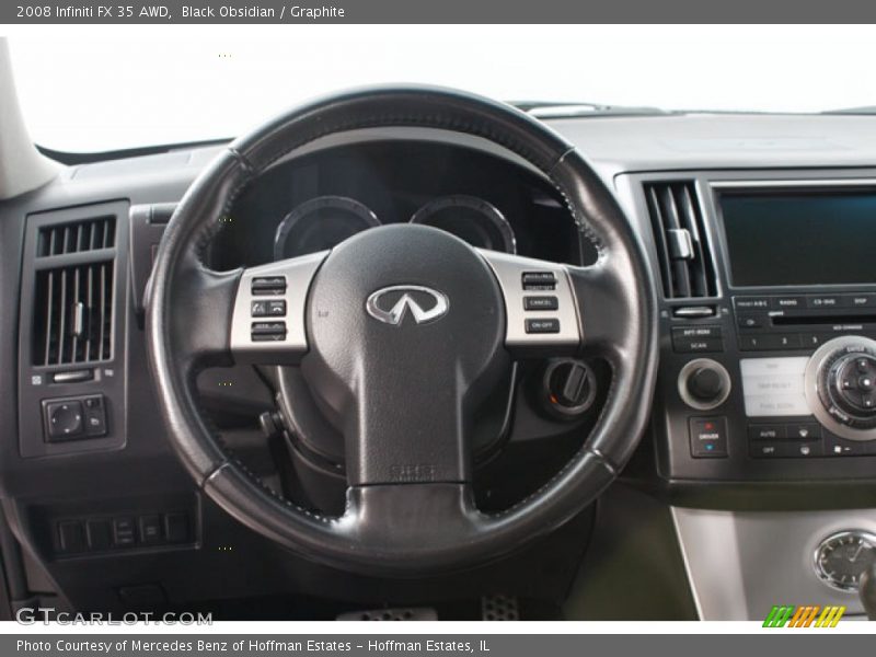 Black Obsidian / Graphite 2008 Infiniti FX 35 AWD