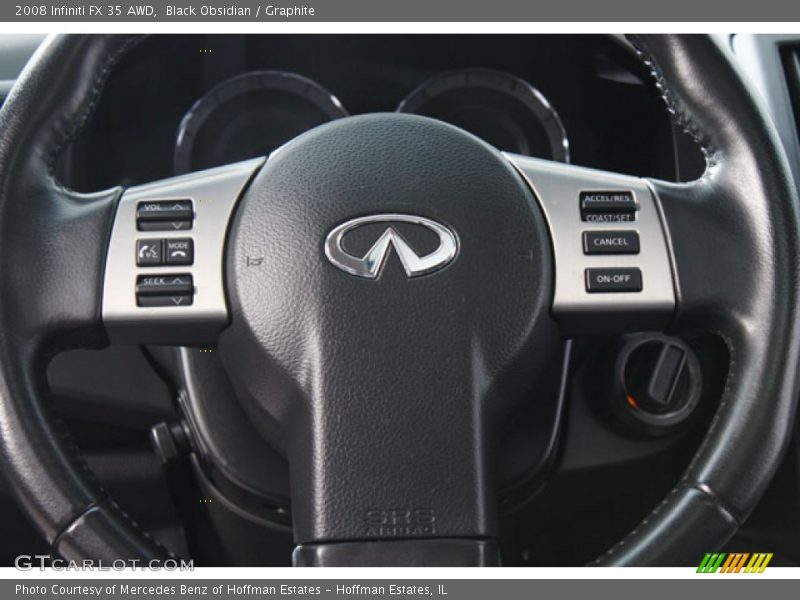 Black Obsidian / Graphite 2008 Infiniti FX 35 AWD