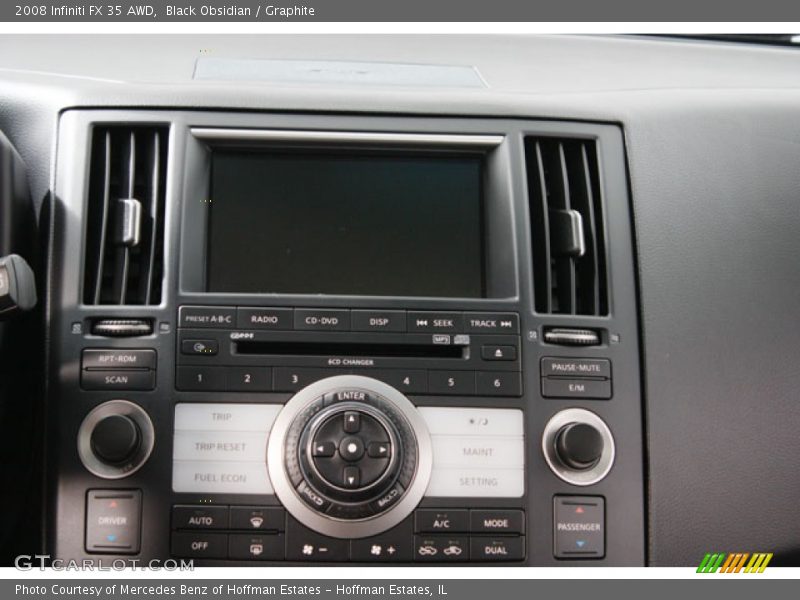 Black Obsidian / Graphite 2008 Infiniti FX 35 AWD