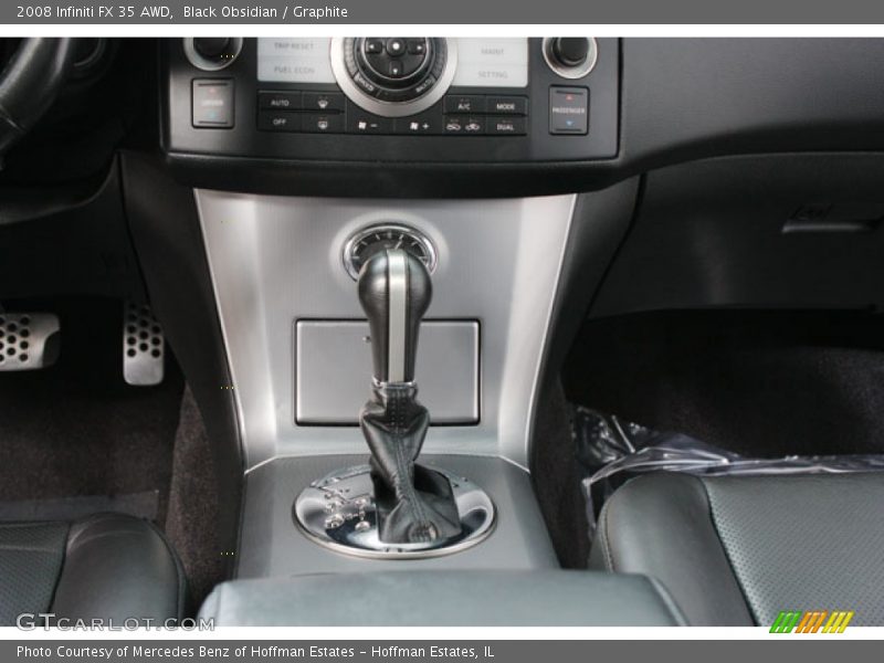 Black Obsidian / Graphite 2008 Infiniti FX 35 AWD