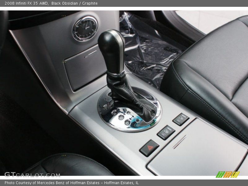 Black Obsidian / Graphite 2008 Infiniti FX 35 AWD