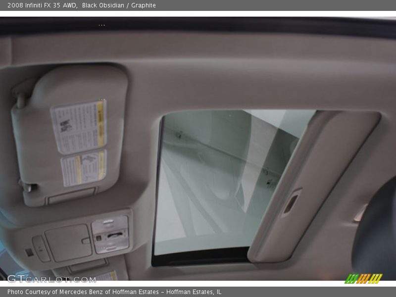 Black Obsidian / Graphite 2008 Infiniti FX 35 AWD