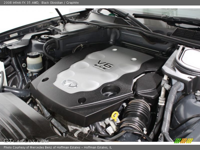 Black Obsidian / Graphite 2008 Infiniti FX 35 AWD