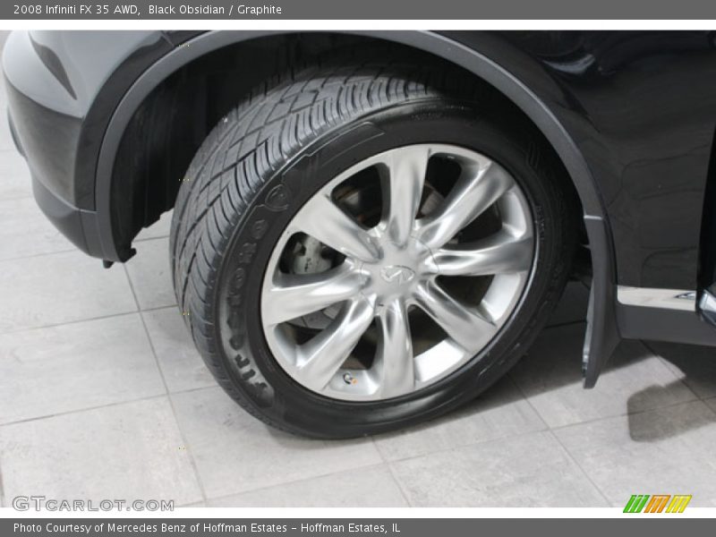 Black Obsidian / Graphite 2008 Infiniti FX 35 AWD