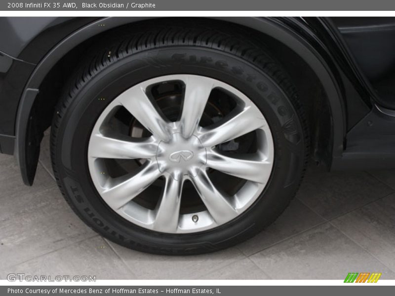 Black Obsidian / Graphite 2008 Infiniti FX 35 AWD