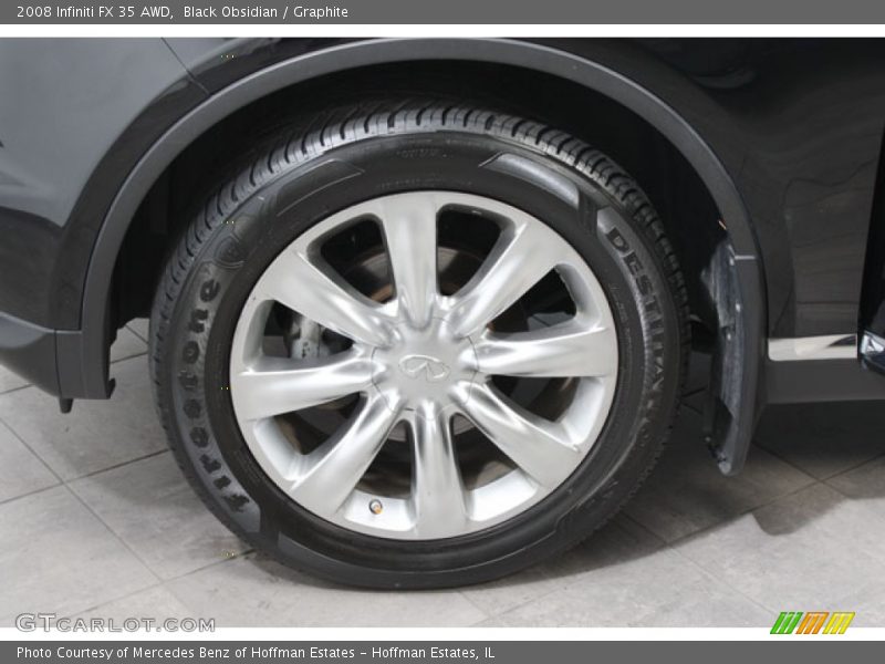 Black Obsidian / Graphite 2008 Infiniti FX 35 AWD