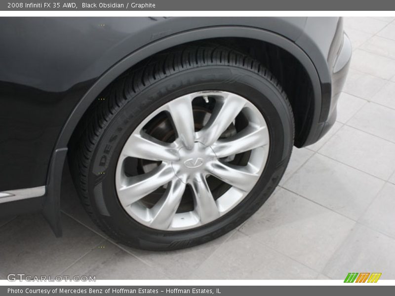 Black Obsidian / Graphite 2008 Infiniti FX 35 AWD