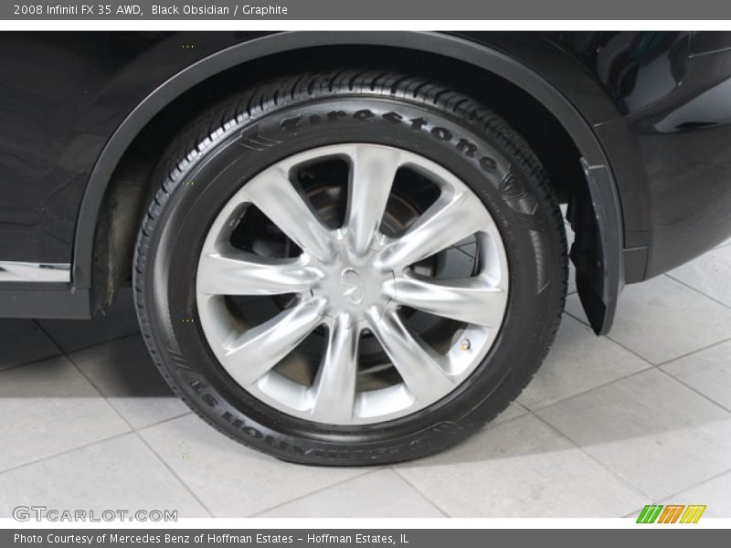 Black Obsidian / Graphite 2008 Infiniti FX 35 AWD