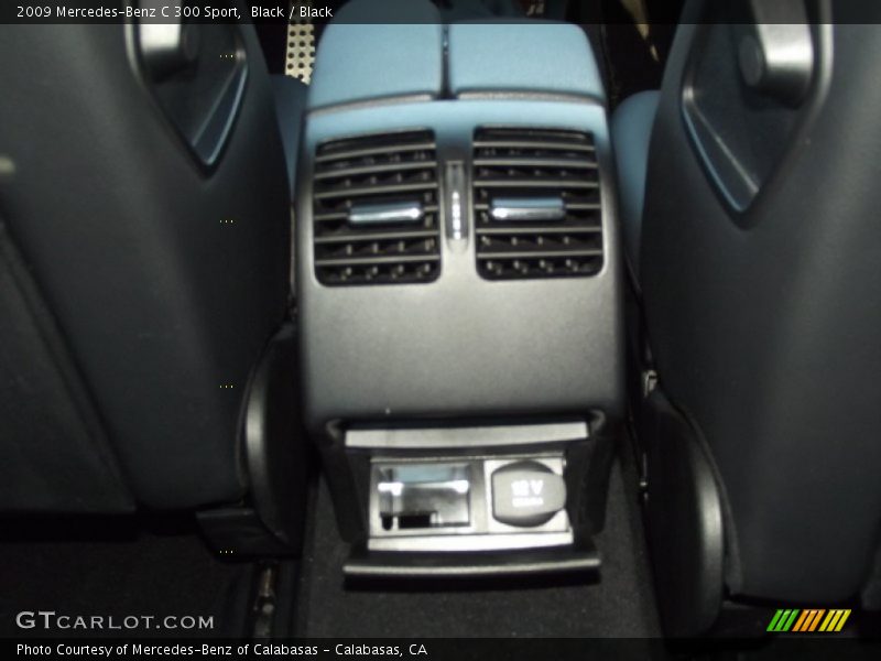 Black / Black 2009 Mercedes-Benz C 300 Sport