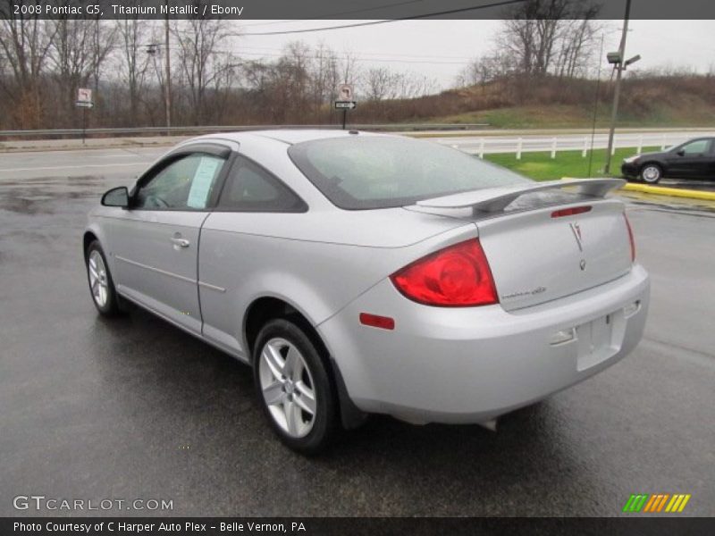 Titanium Metallic / Ebony 2008 Pontiac G5