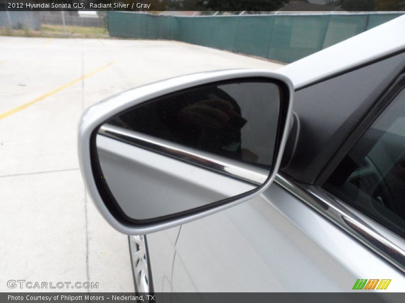Radiant Silver / Gray 2012 Hyundai Sonata GLS