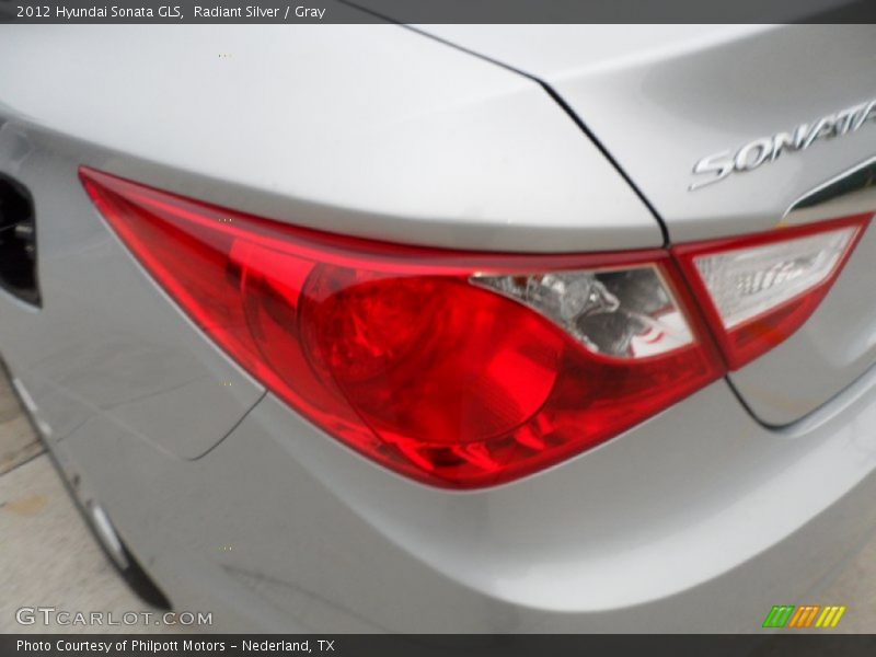 Radiant Silver / Gray 2012 Hyundai Sonata GLS