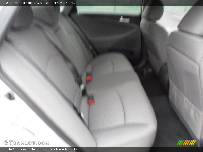 Radiant Silver / Gray 2012 Hyundai Sonata GLS