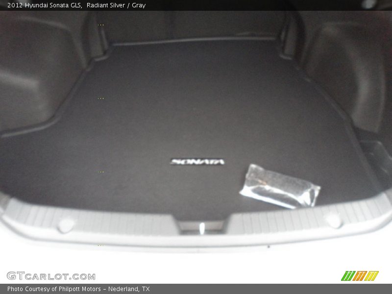 Radiant Silver / Gray 2012 Hyundai Sonata GLS