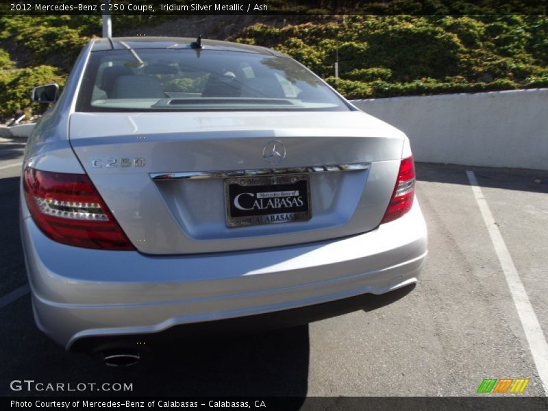 Iridium Silver Metallic / Ash 2012 Mercedes-Benz C 250 Coupe