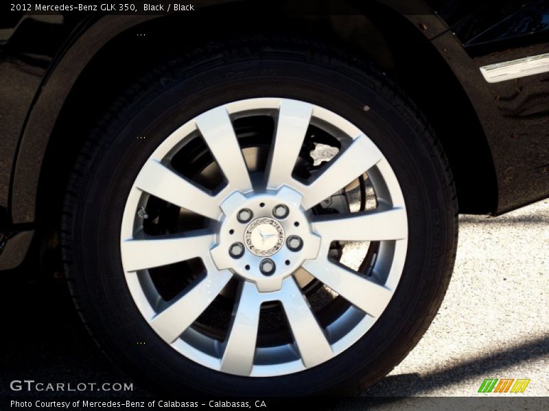 Black / Black 2012 Mercedes-Benz GLK 350