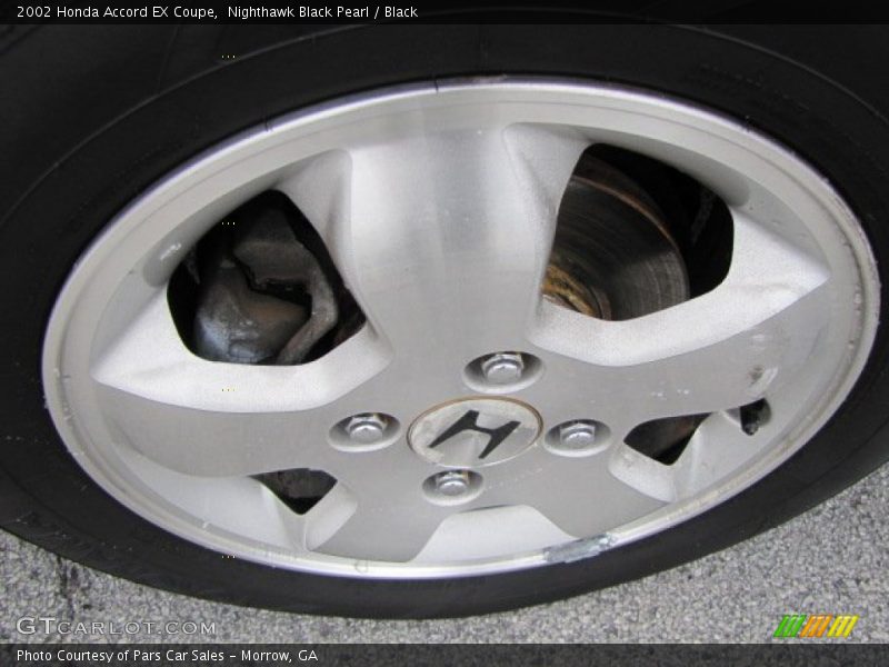 Nighthawk Black Pearl / Black 2002 Honda Accord EX Coupe