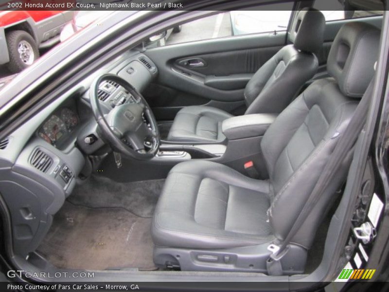  2002 Accord EX Coupe Black Interior