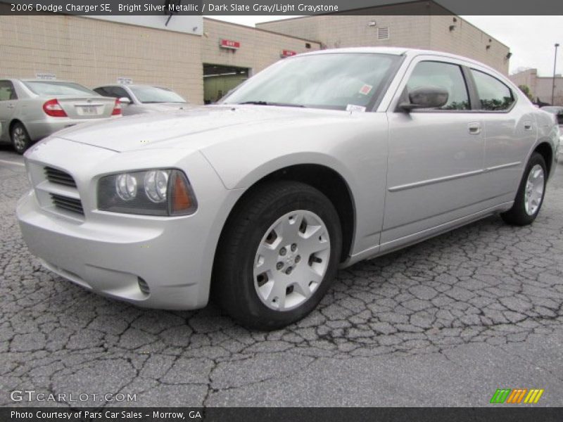 Bright Silver Metallic / Dark Slate Gray/Light Graystone 2006 Dodge Charger SE