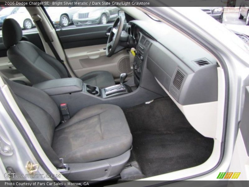 Bright Silver Metallic / Dark Slate Gray/Light Graystone 2006 Dodge Charger SE