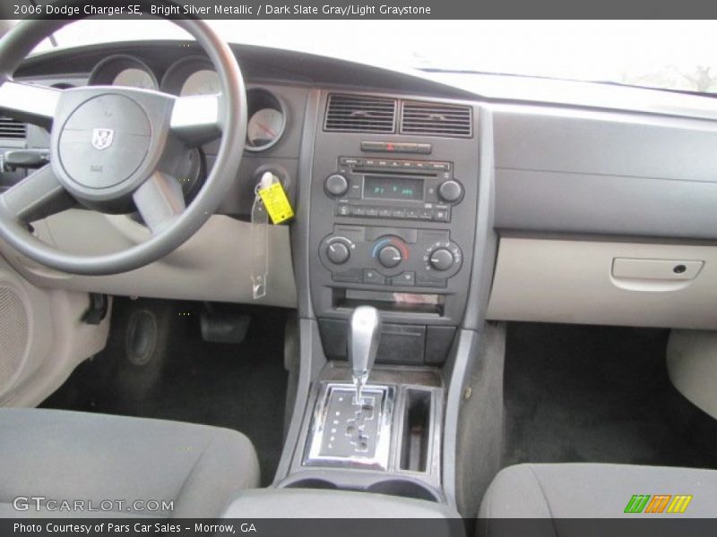 Bright Silver Metallic / Dark Slate Gray/Light Graystone 2006 Dodge Charger SE