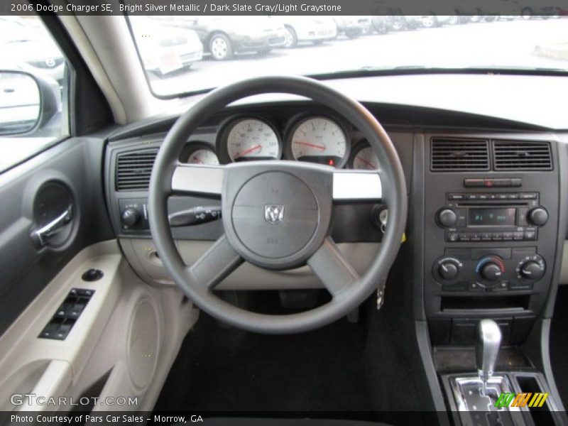Bright Silver Metallic / Dark Slate Gray/Light Graystone 2006 Dodge Charger SE