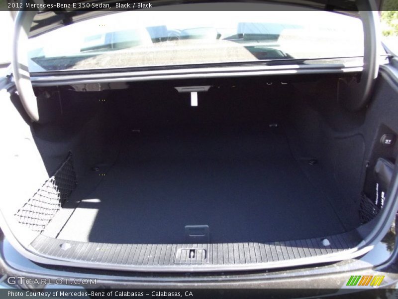 Black / Black 2012 Mercedes-Benz E 350 Sedan