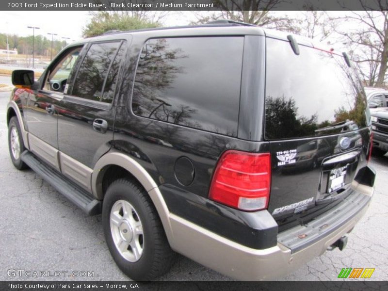 Black Clearcoat / Medium Parchment 2003 Ford Expedition Eddie Bauer