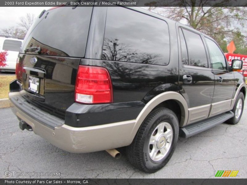Black Clearcoat / Medium Parchment 2003 Ford Expedition Eddie Bauer