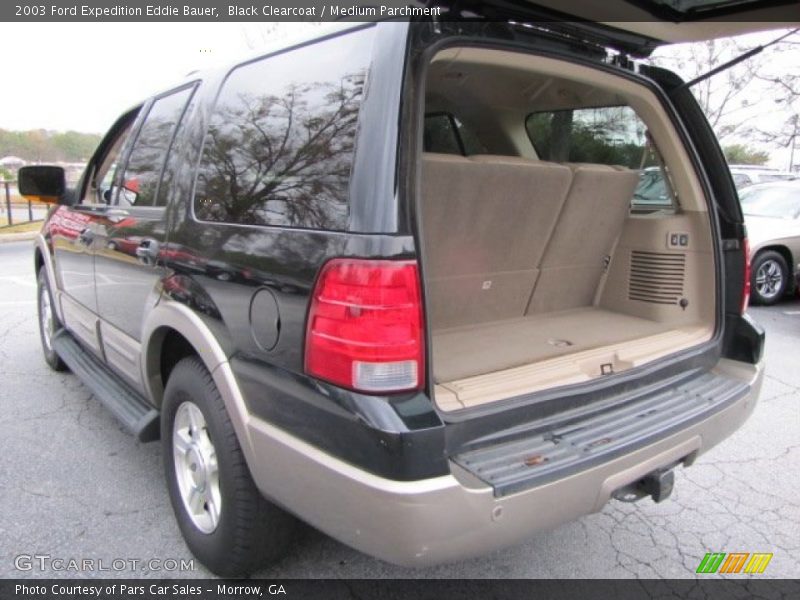 Black Clearcoat / Medium Parchment 2003 Ford Expedition Eddie Bauer