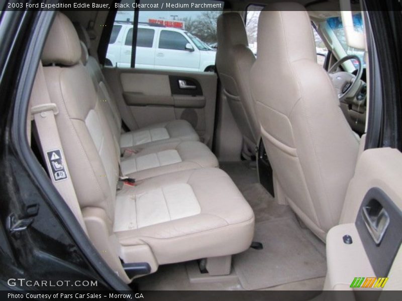 Black Clearcoat / Medium Parchment 2003 Ford Expedition Eddie Bauer