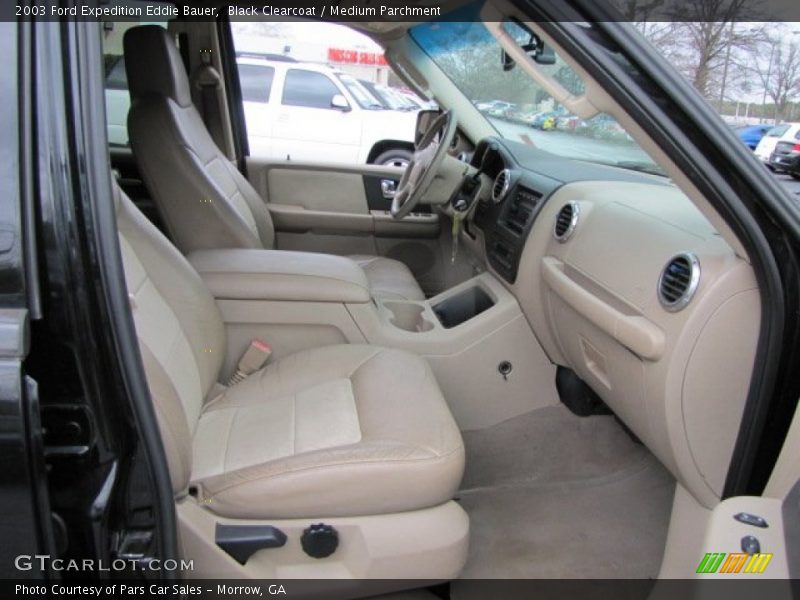 Black Clearcoat / Medium Parchment 2003 Ford Expedition Eddie Bauer