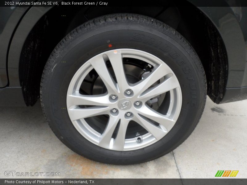  2012 Santa Fe SE V6 Wheel