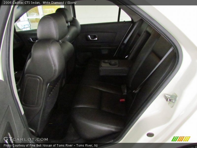 White Diamond / Ebony 2006 Cadillac CTS Sedan