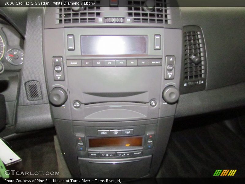 White Diamond / Ebony 2006 Cadillac CTS Sedan